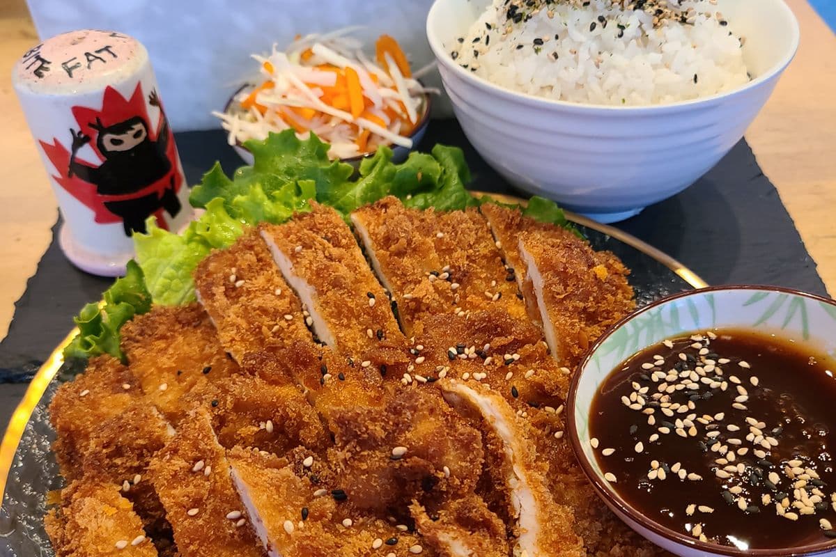 Don Katsu (Pork) with Rice