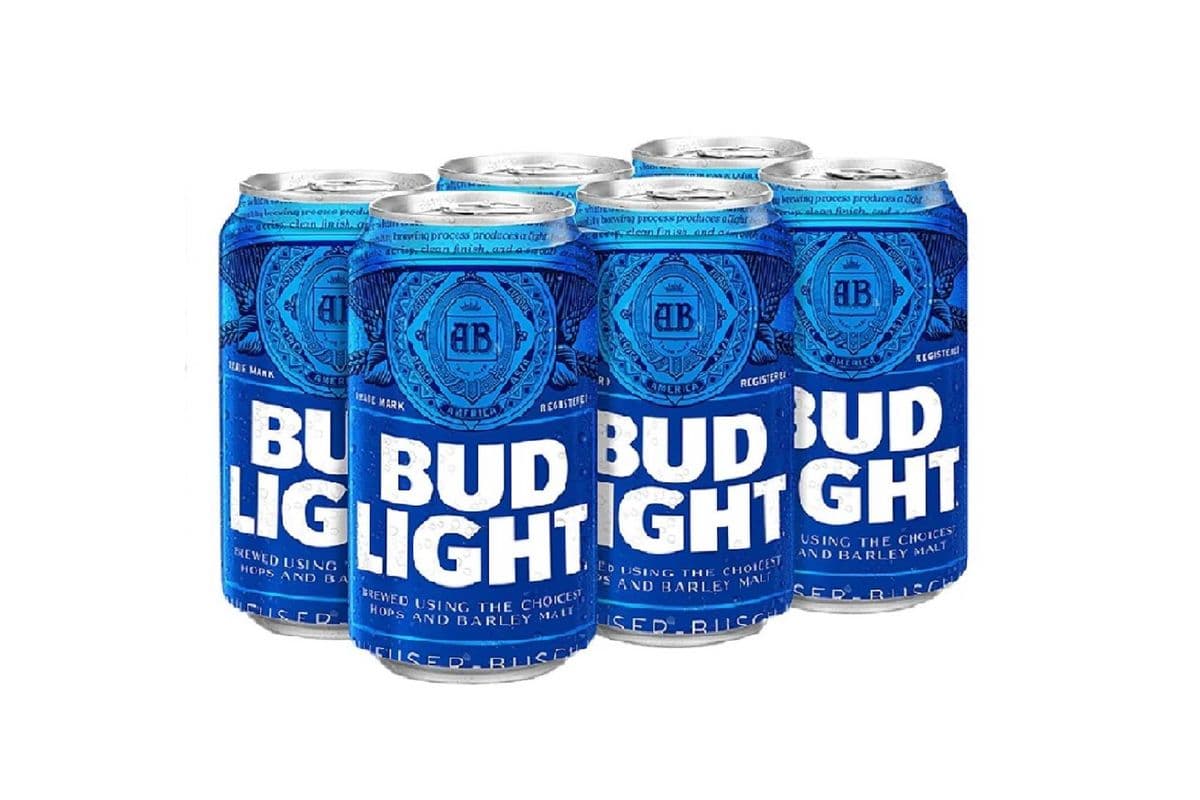 Bud Light (6 Pack Cans) (6 x 355 ml)