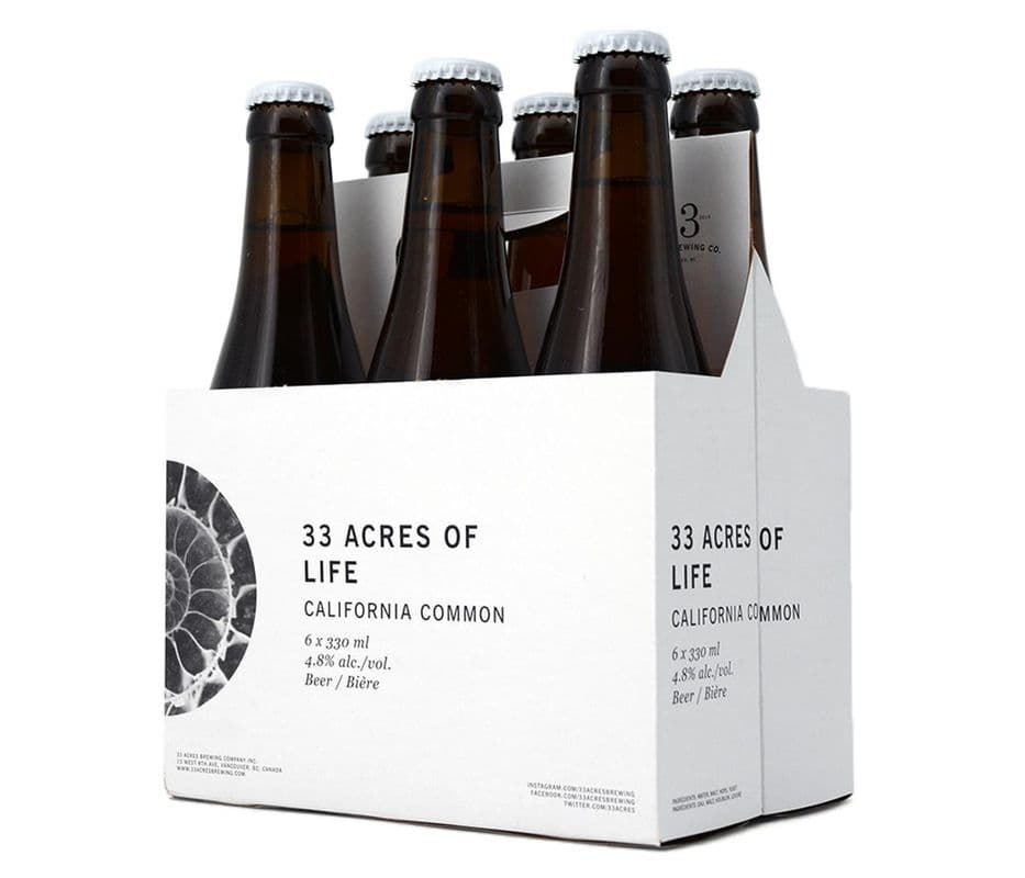 33 Acres of Life California Common (6 x 330ml bottles)