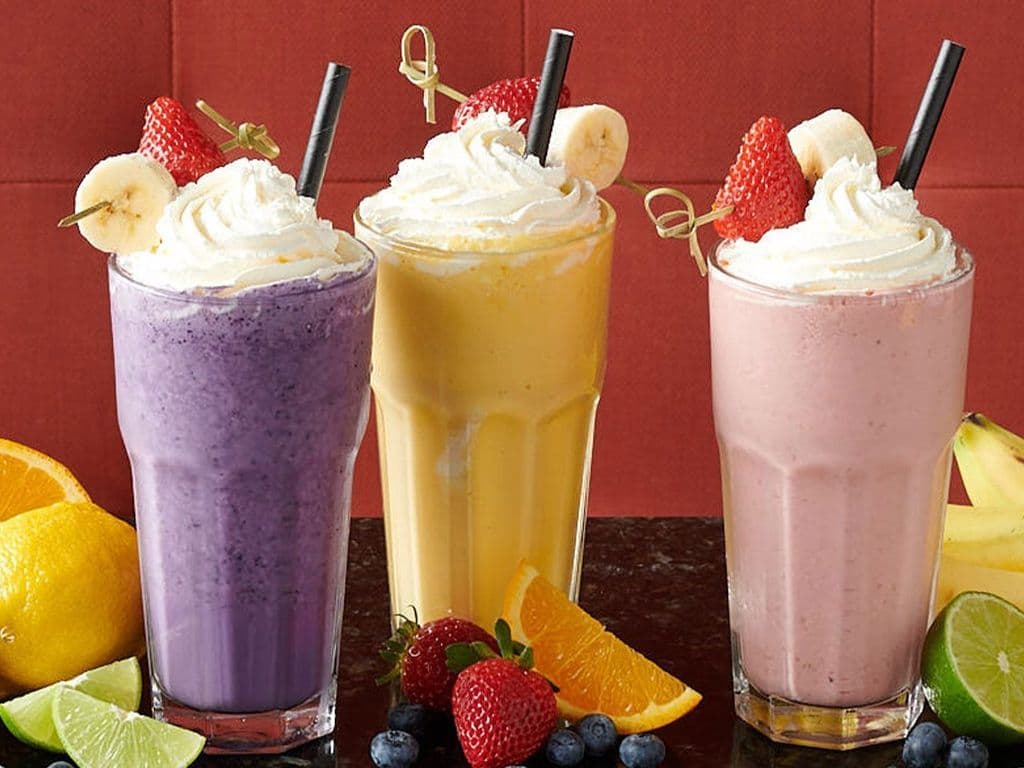 Fresh Fruit Milkshake