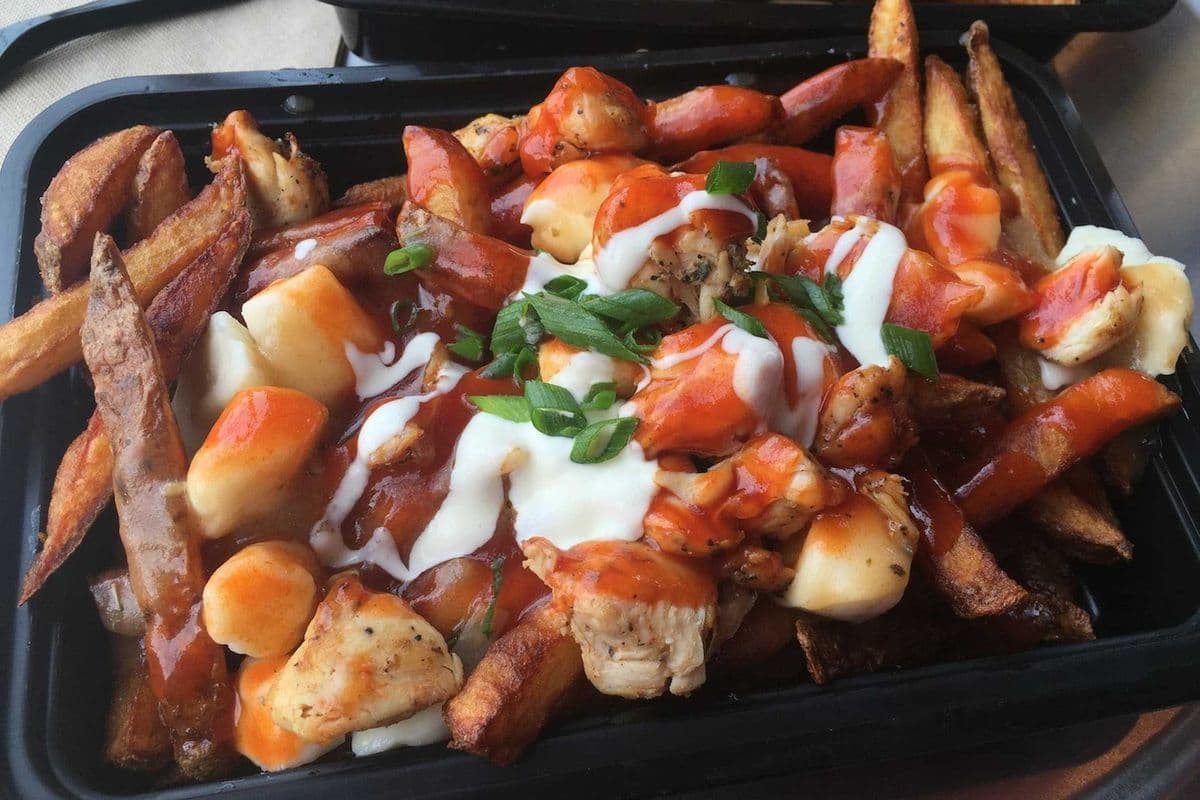 Spicy Chicken Poutine
