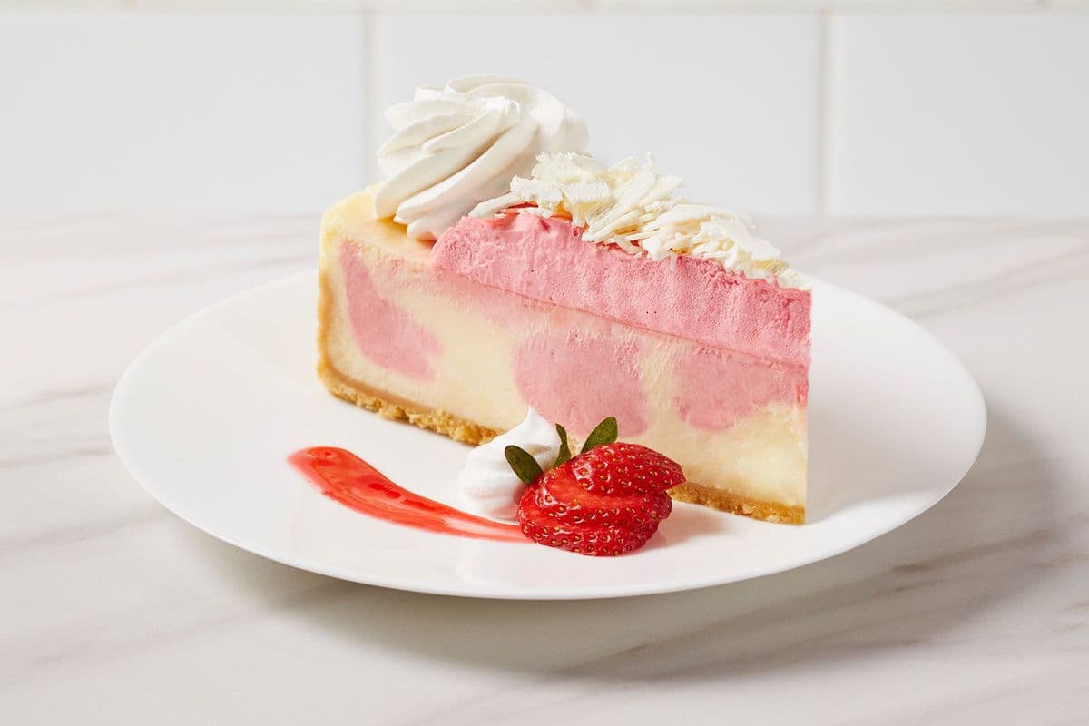 Wild Strawberries & Cream Cheesecake