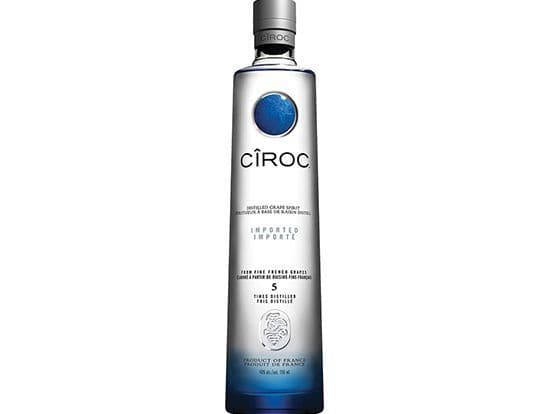 Ciroc, 750mL vodka (40.0% ABV)