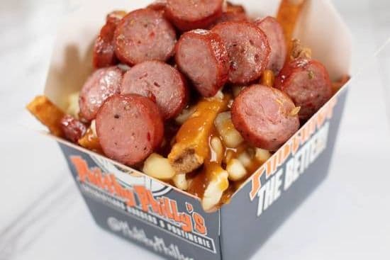 Italian Spicy Sausage Poutine
