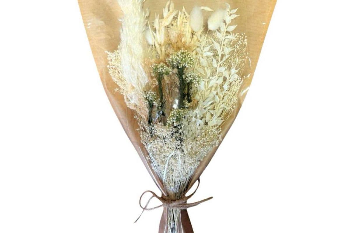 White Whisper Dried Flower Bouquet - Small