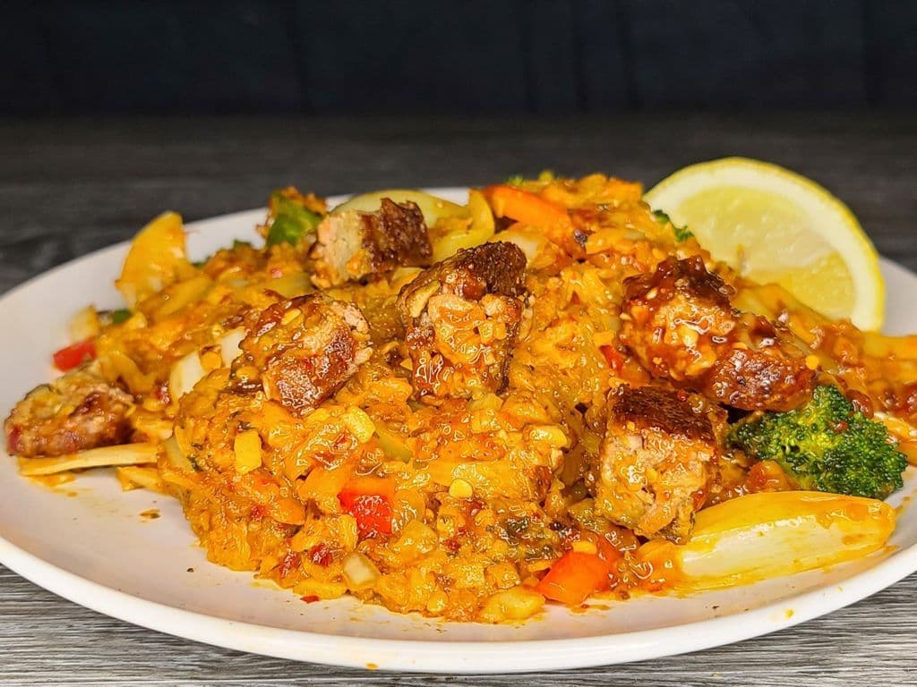 Chili Beyond Meat Kothu (Vegetarian)