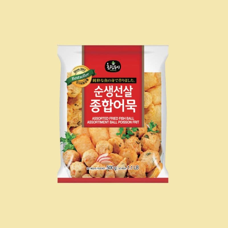 CRD Assorted Fried Fish Ball 500g