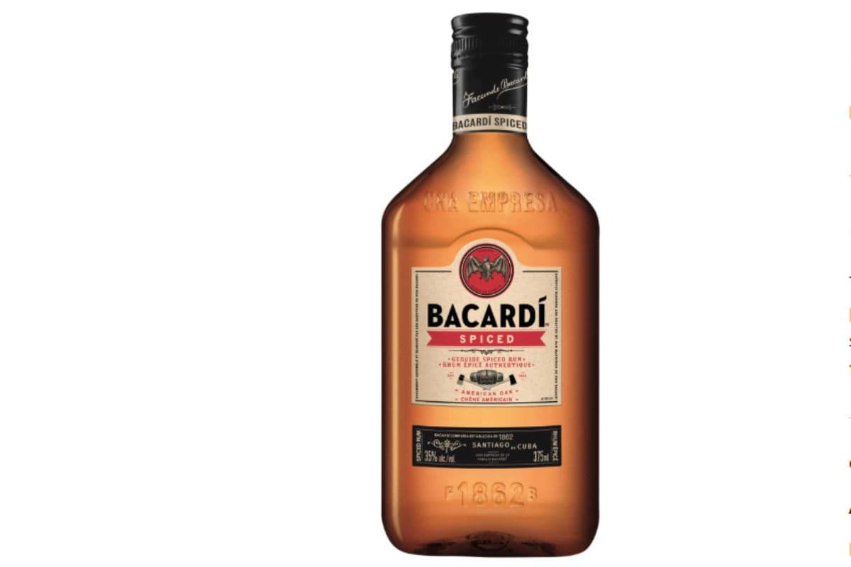 BACARDI SPICED RUM (1 x 375ML)
