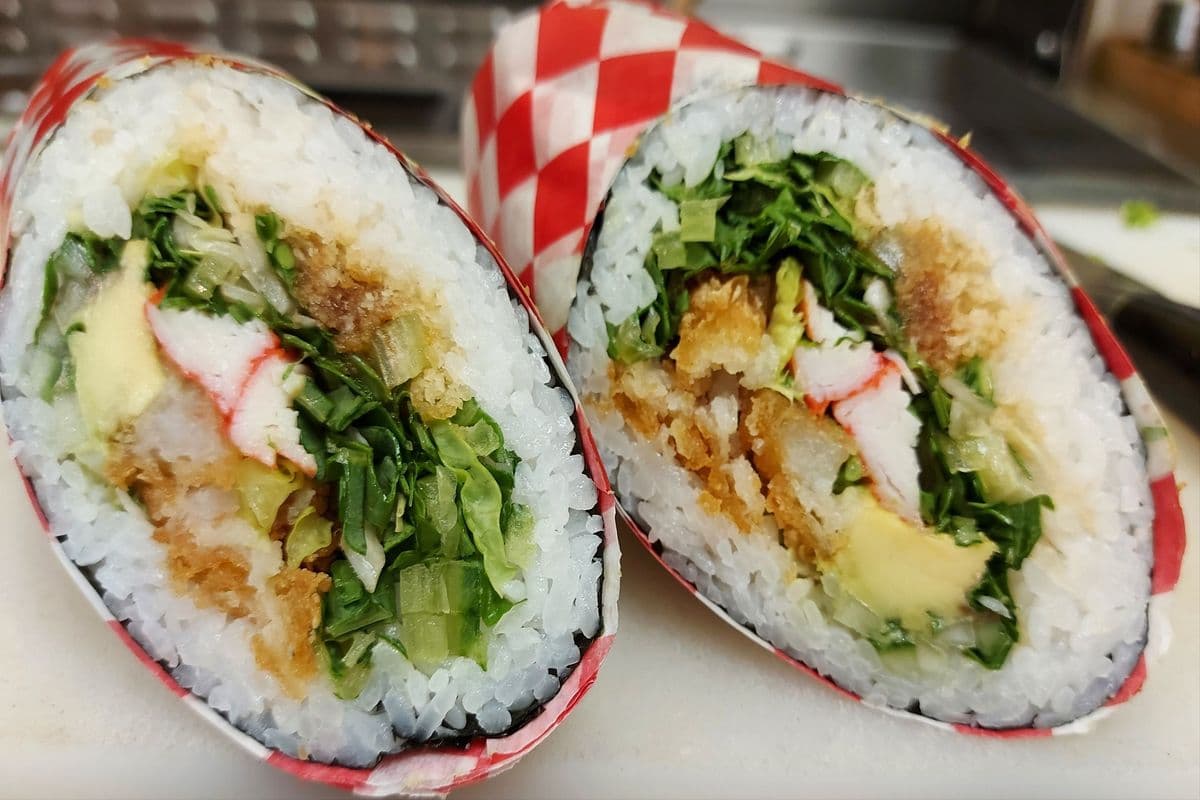 Shrimp Tempura Burrito