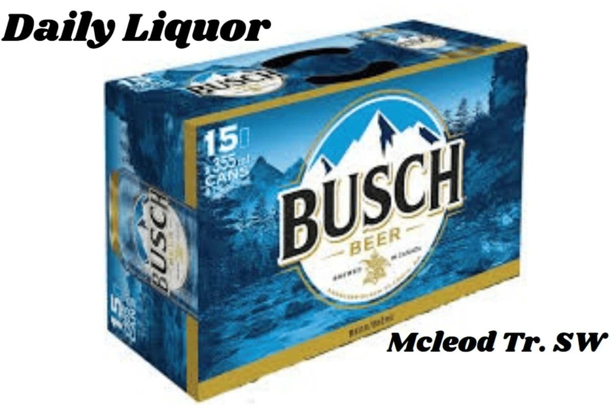 BUSCH LAGER 15 CANS (1 x 15 PCKS)