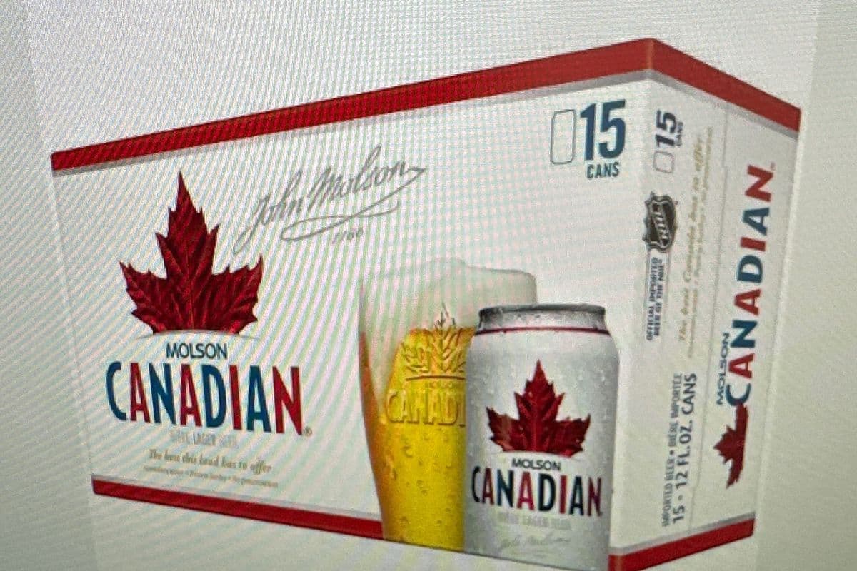 Molson Canadian Lager Beer 15can (15 x 355ml)