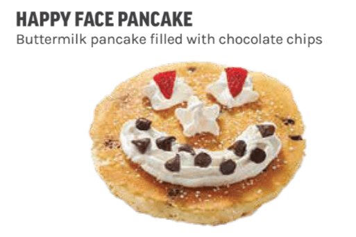 Happy Face Pancake