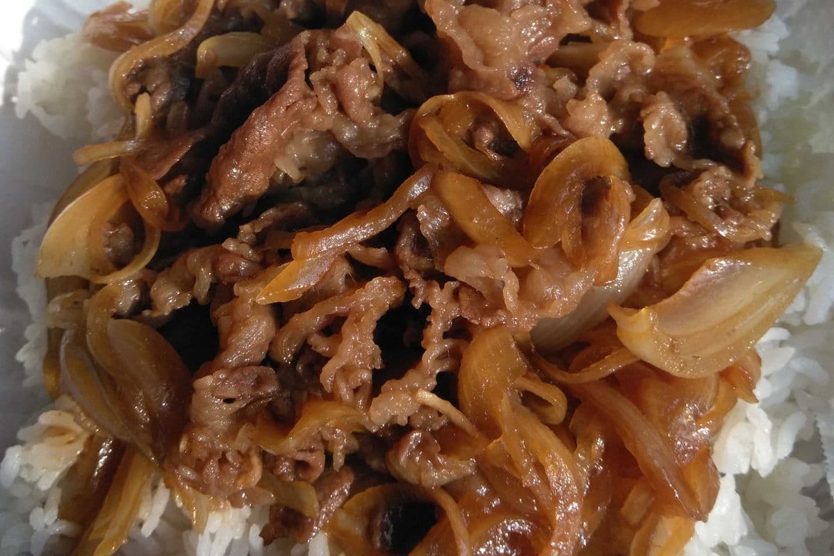 Beef Donburi(Gyudon,Halal)