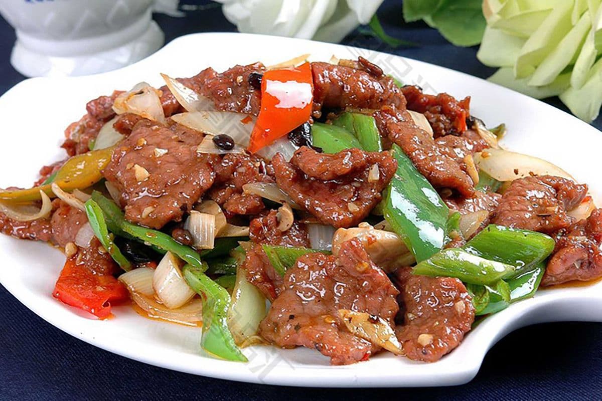 G9. Sliced Beef with Black Bean Sauce