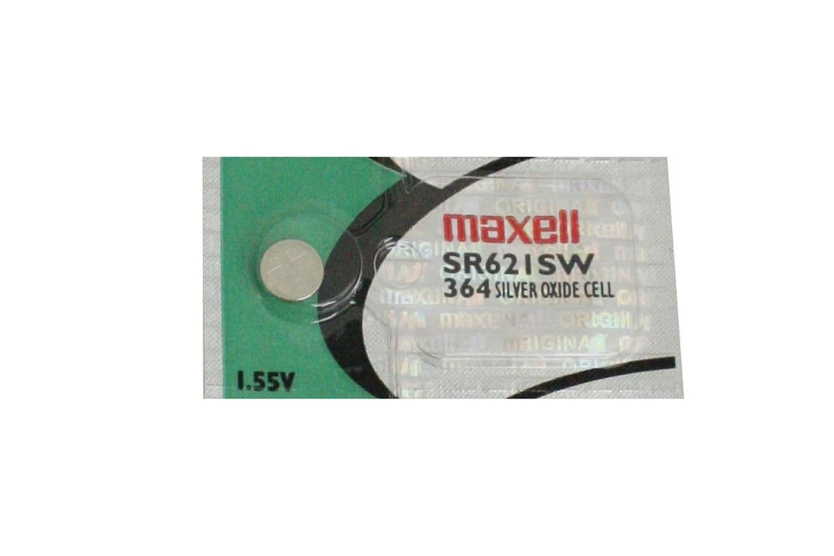 Maxell SR621SW 1.55V Battery (Single)