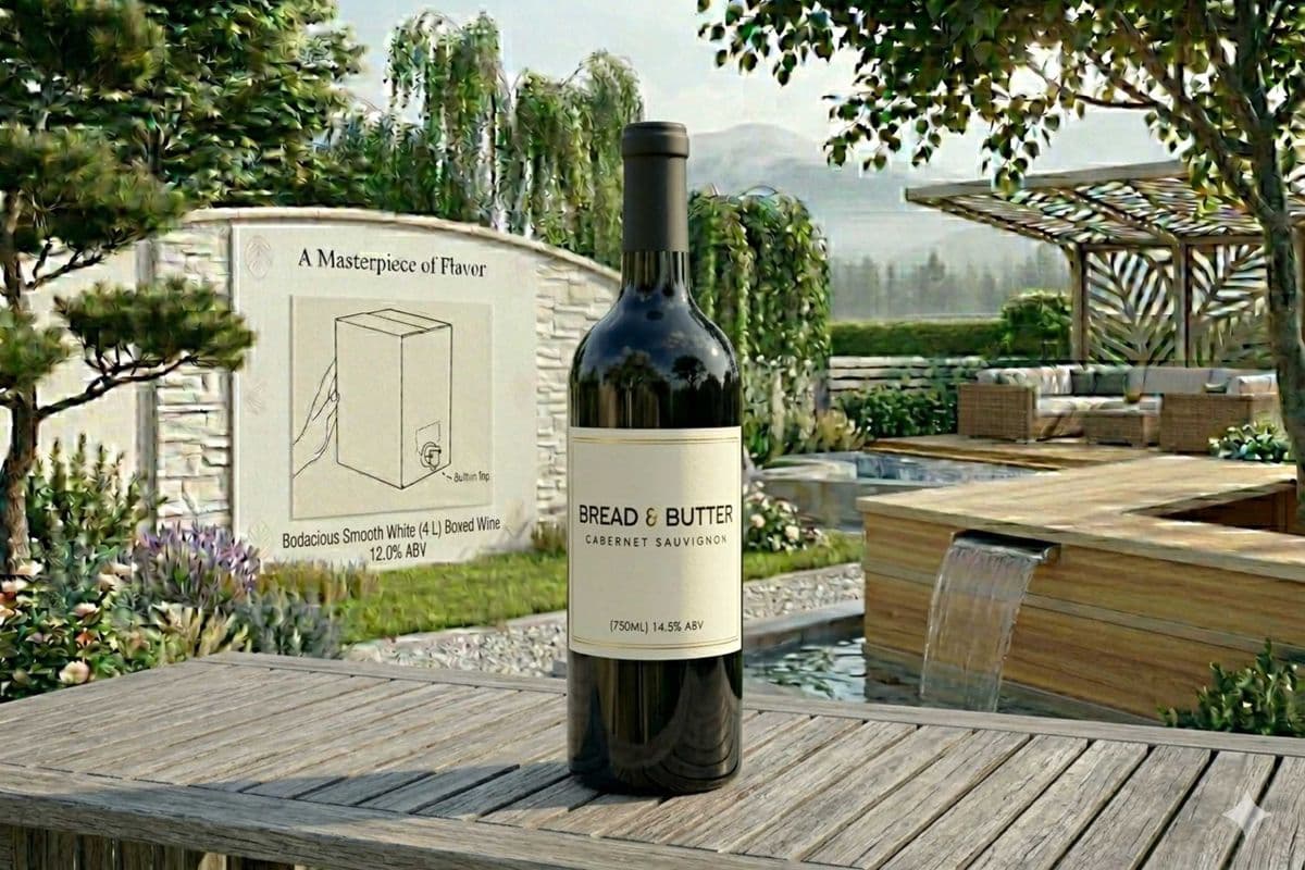 BREAD & BUTTER CABERNET SAUVIGNON WINE (750ML) 14.5% ABV (1 x 750 mL)