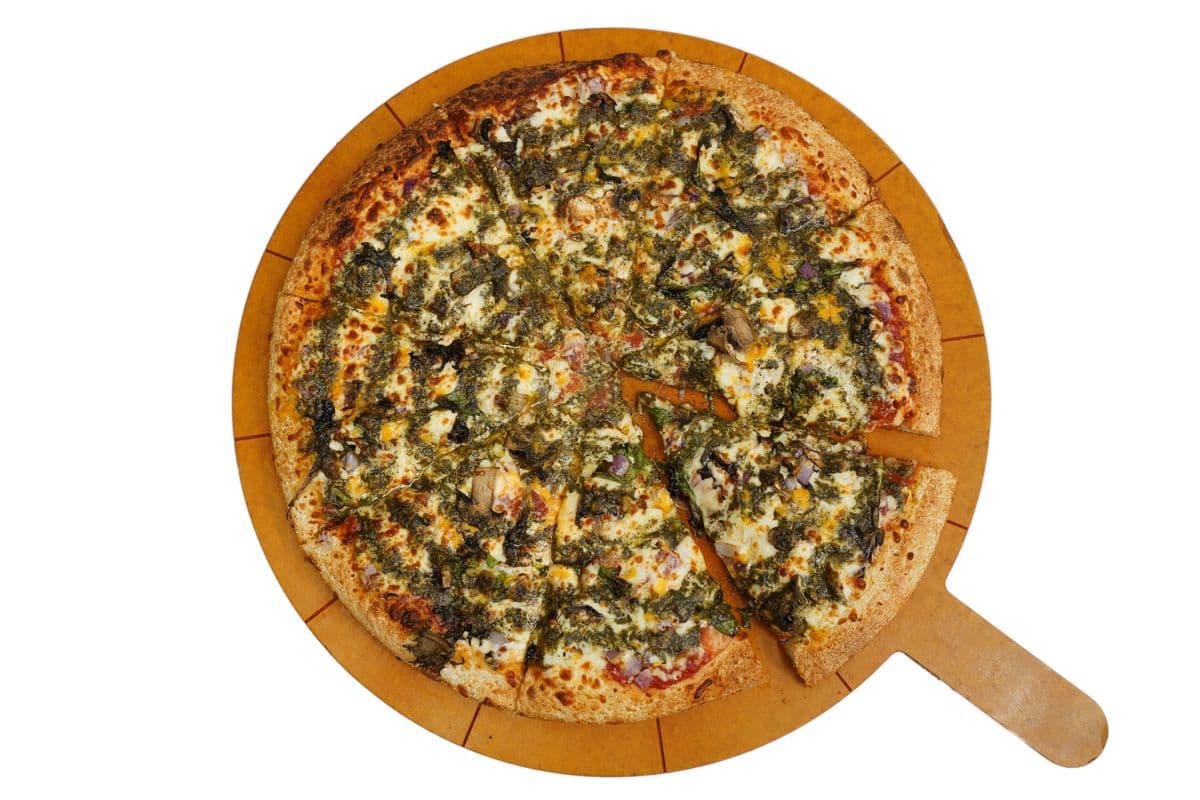 Pesto Veggie Pizza