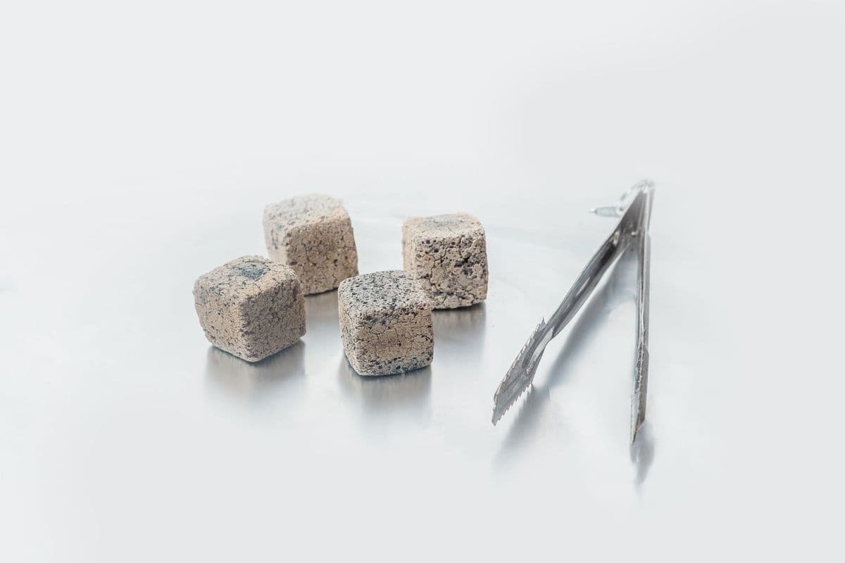 Charcoal Coconut Cubes