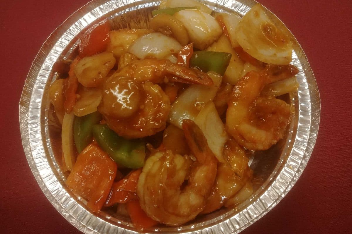28. Crevettes à la sauce thaïlandaise / Thai Sauce Shrimps