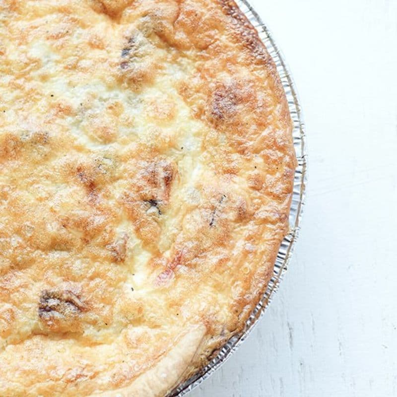 Quiche entière lorraine / Lorraine Whole Quiche