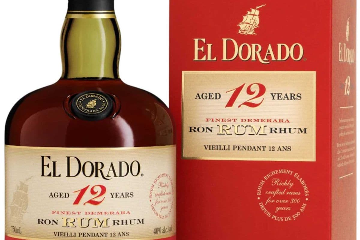 El Dorado 12 Year Old Rum 750ml (1 x 750ml)