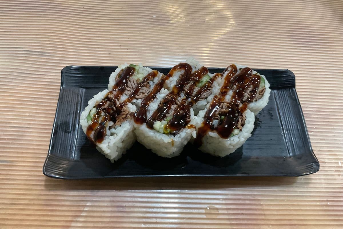 57. Beef Teriyaki Roll (6 pcs)