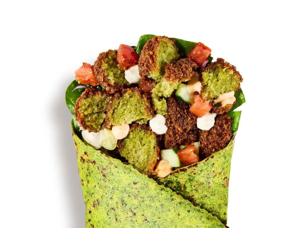 Green Kebab Wrap