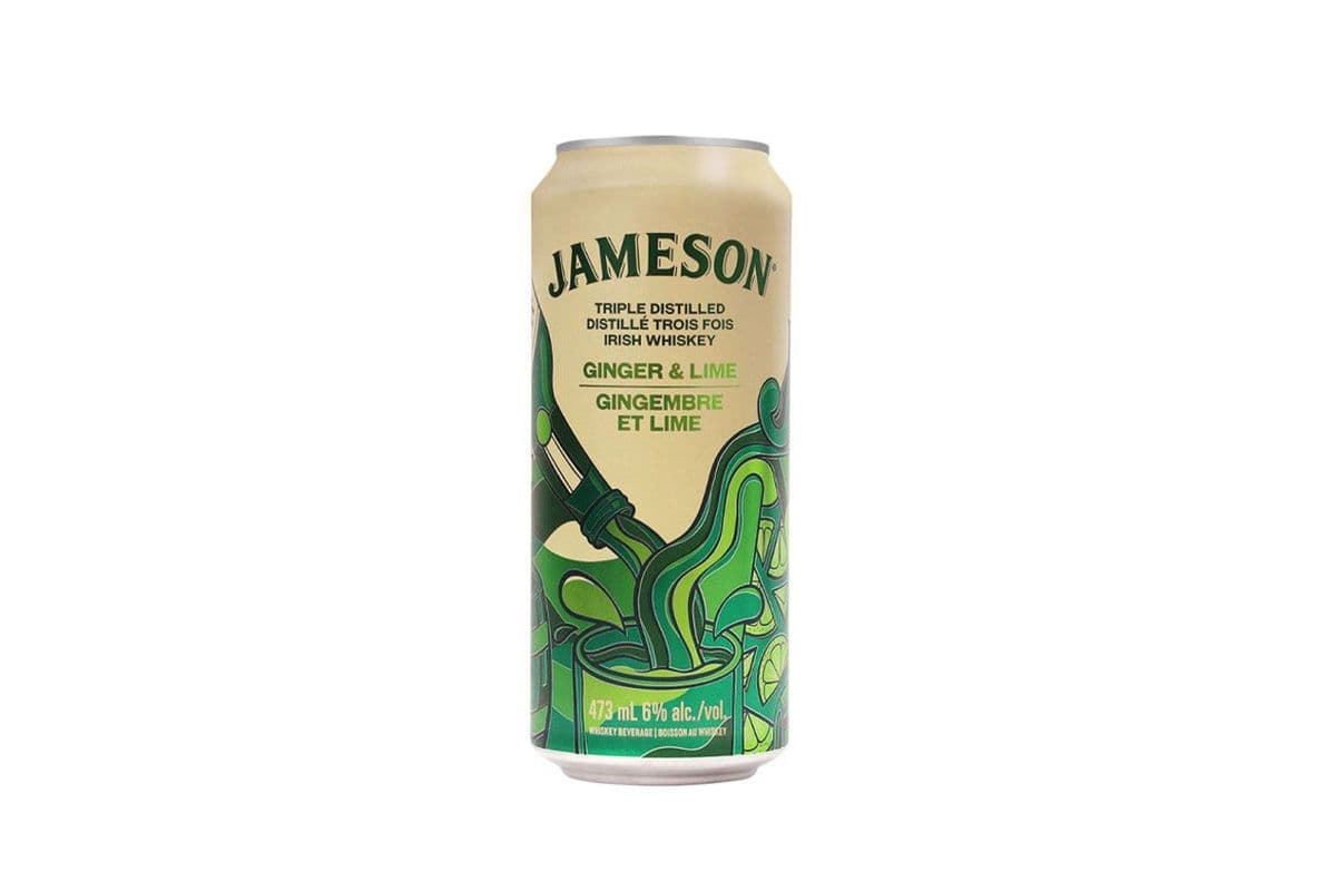 Jameson Ginger & Lime (1 x 473mL Can)