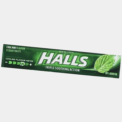 Halls Cool Mint (9 pastilles) / Halls Cool Mint (9 lozenges)