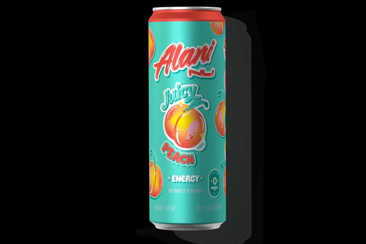 Alani Nu Energy Drink - Juicy Peach (355 mL) (10 Cal)