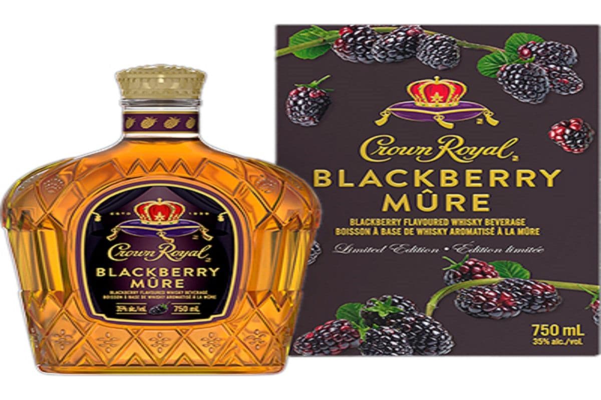 Crown Royal BlackBerry (750 ml) (1 x 750 ml)