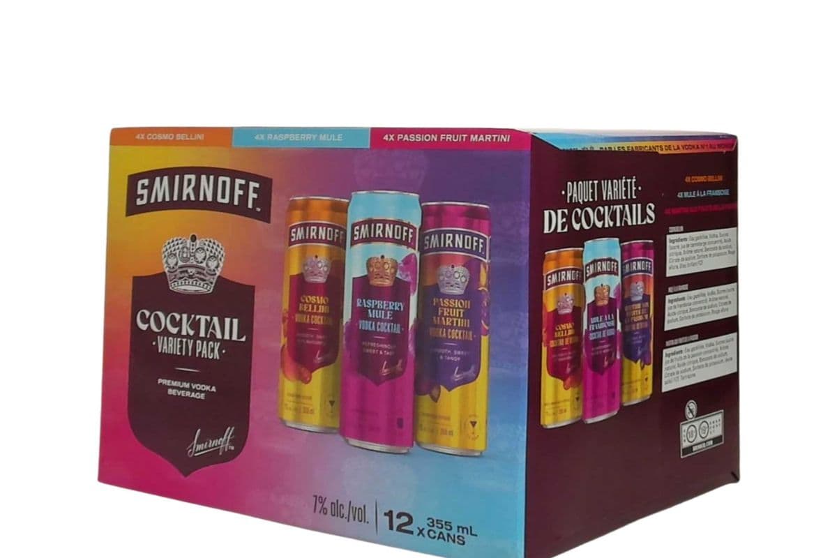 SMIRNOFF COCTAIL -12 PACK CANS (12 x 12*355ML)