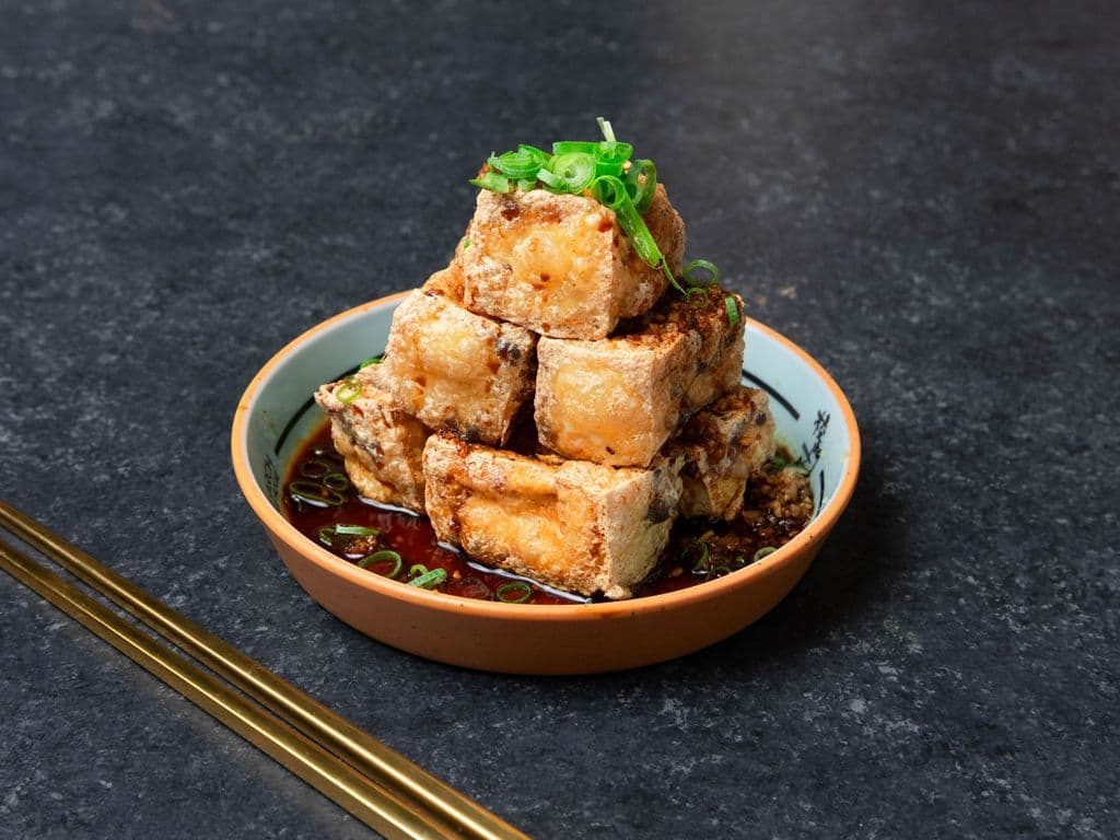 514. 秘制豆腐 Fried Tofu with Special Sauce