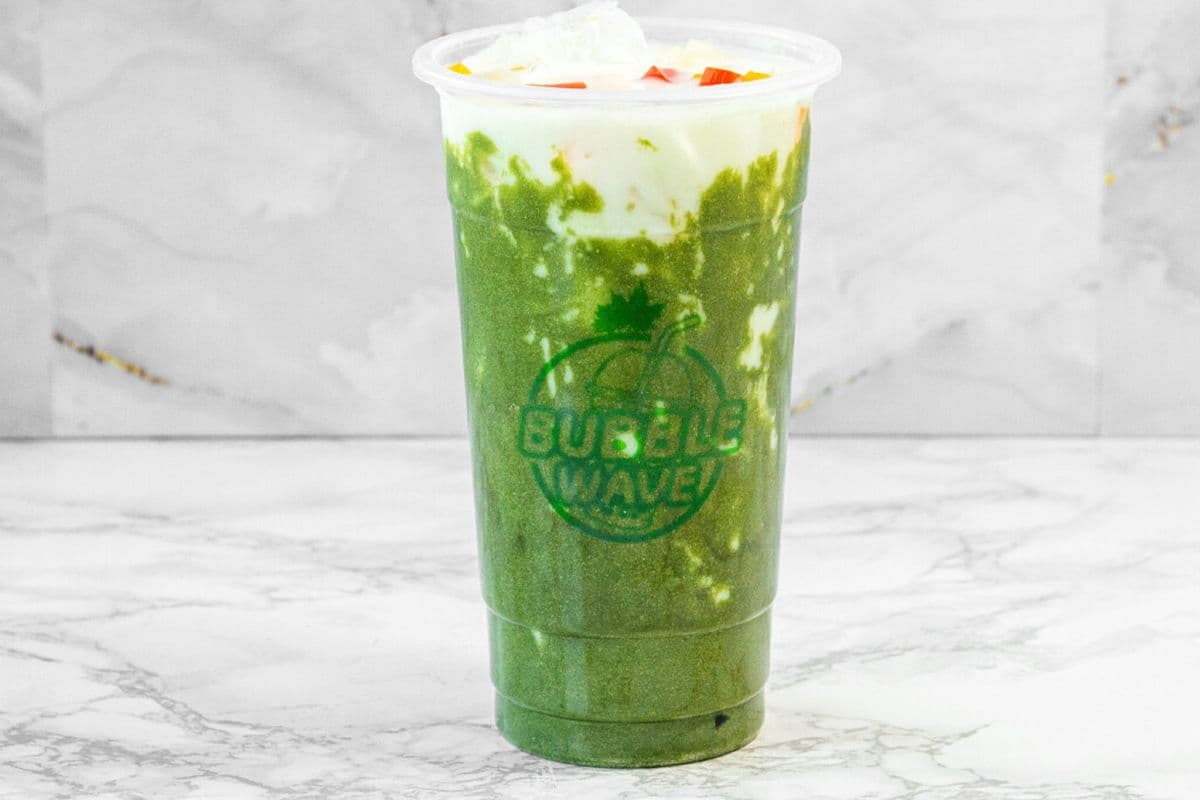 Bubble Wave Matcha Messy Cup