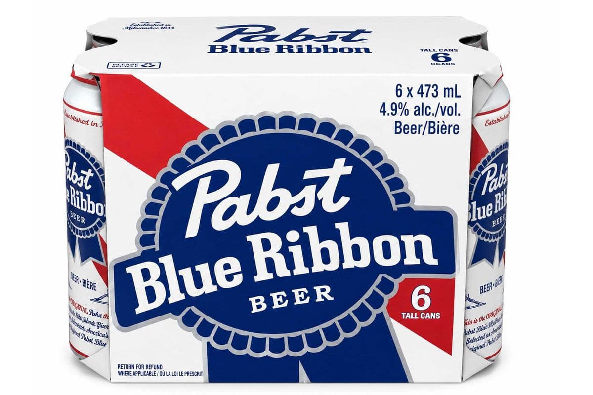 Pabst Blue Ribbon Tall 6pk (6 x 473ml)