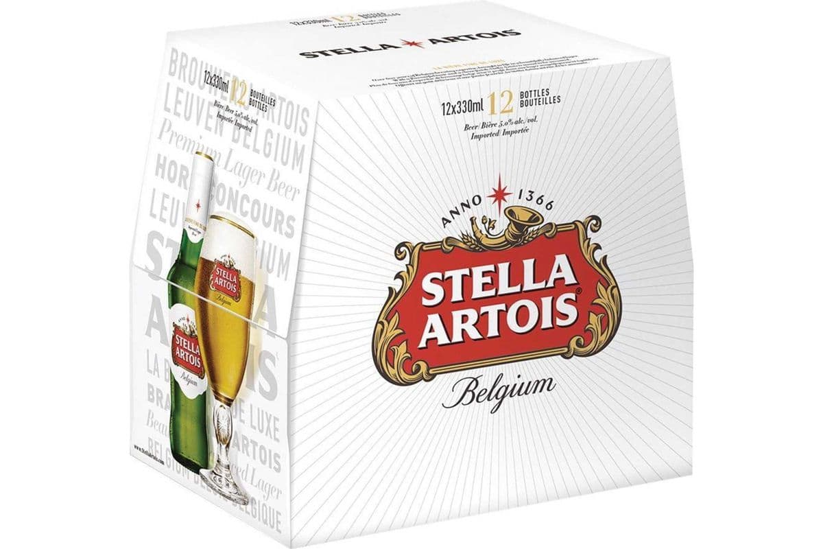 Stella Artois (12 x 330 ml Bottles)