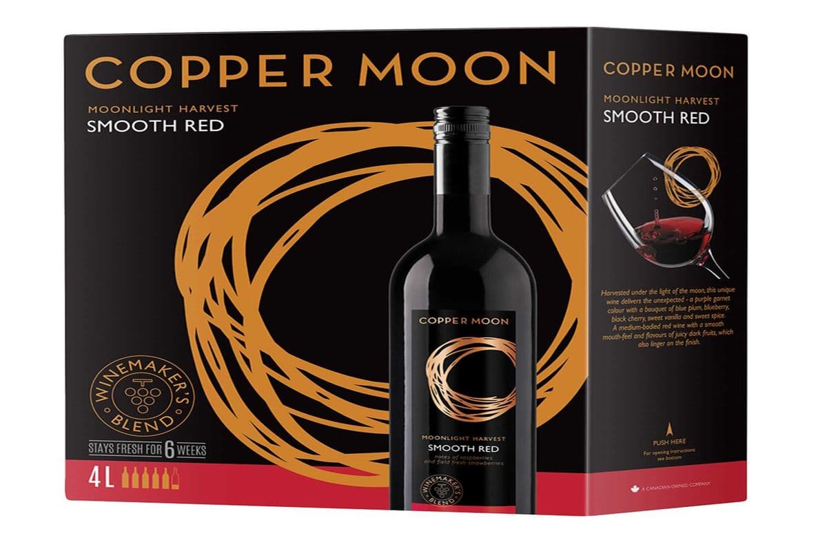 Copper Moon Smooth Red 4Lit Box (1 x 4lit)