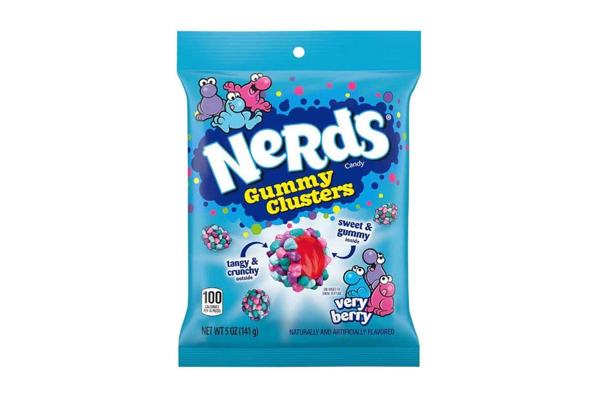 Nerds Gummy Clusters Very Berry 141g-US