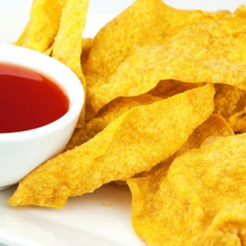 Sweet & Sour Fried Wonton / 酥炸馄饨皮