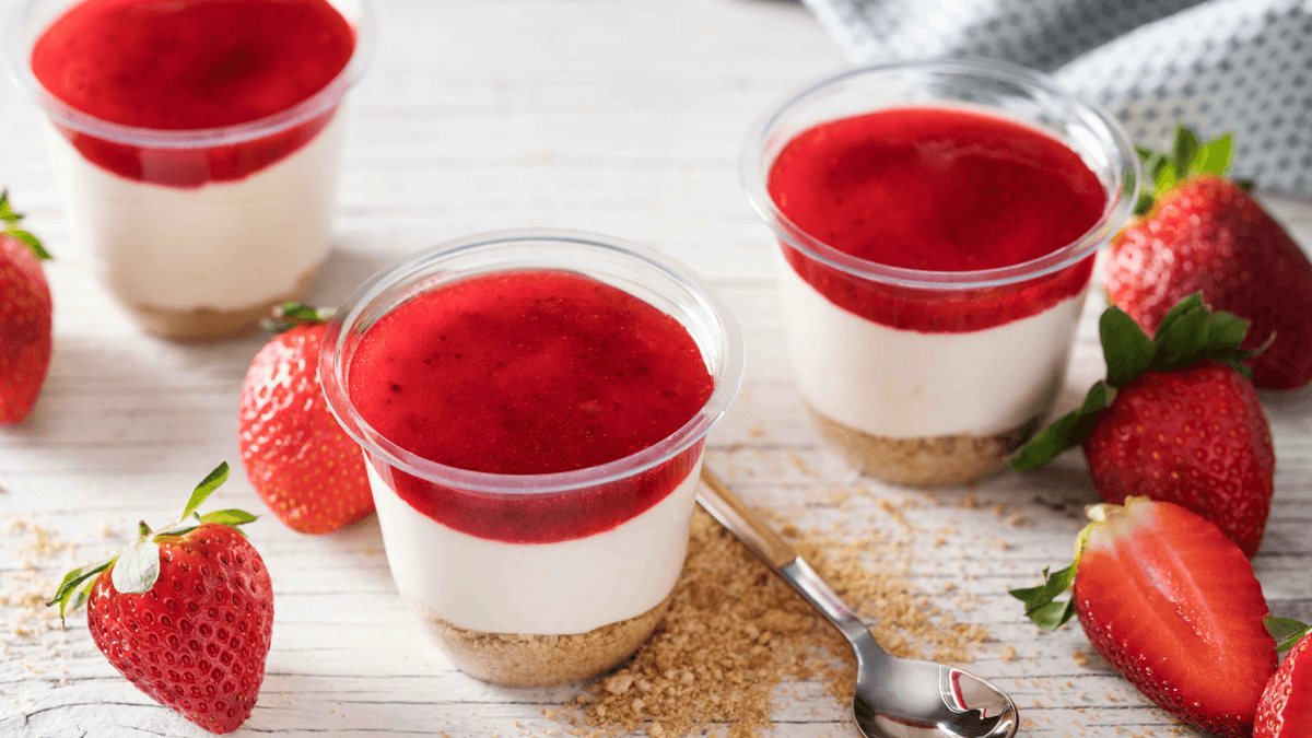 Sweet Strawberry Cheesecake