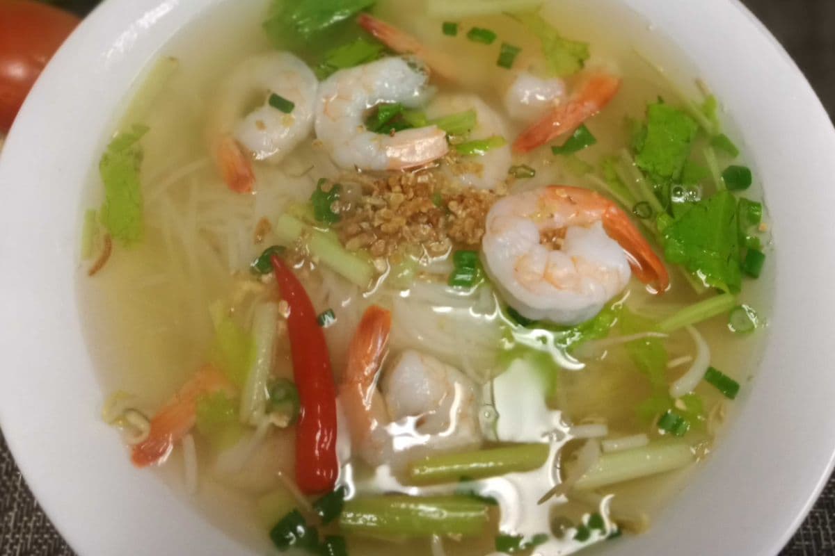 217. Mytho Style Shrimp with Rice Noodle