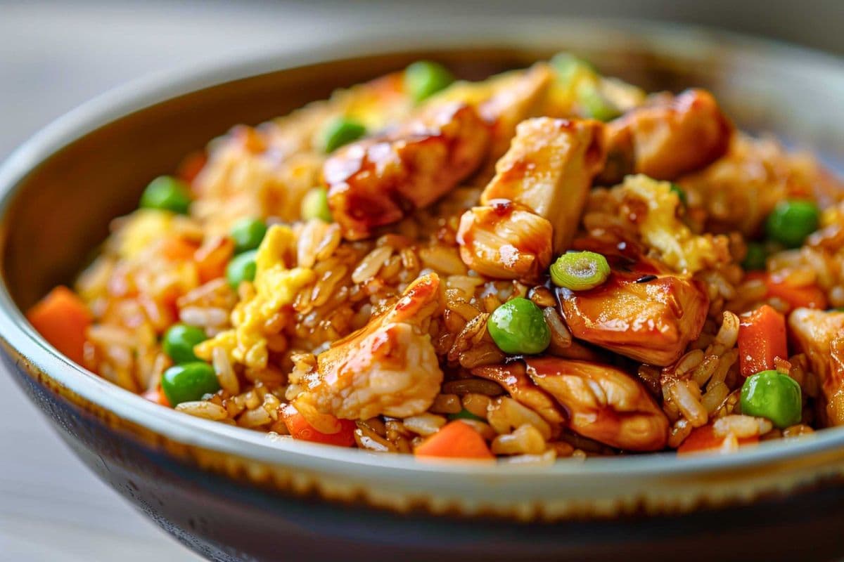 Szechuan Chicken Fried Rice