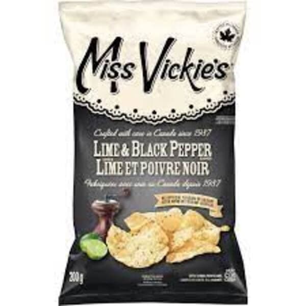 Miss Vickie's Lime et Poiivre Noir 200g/ Miss Vickie's Lime & Black Pepper 200g