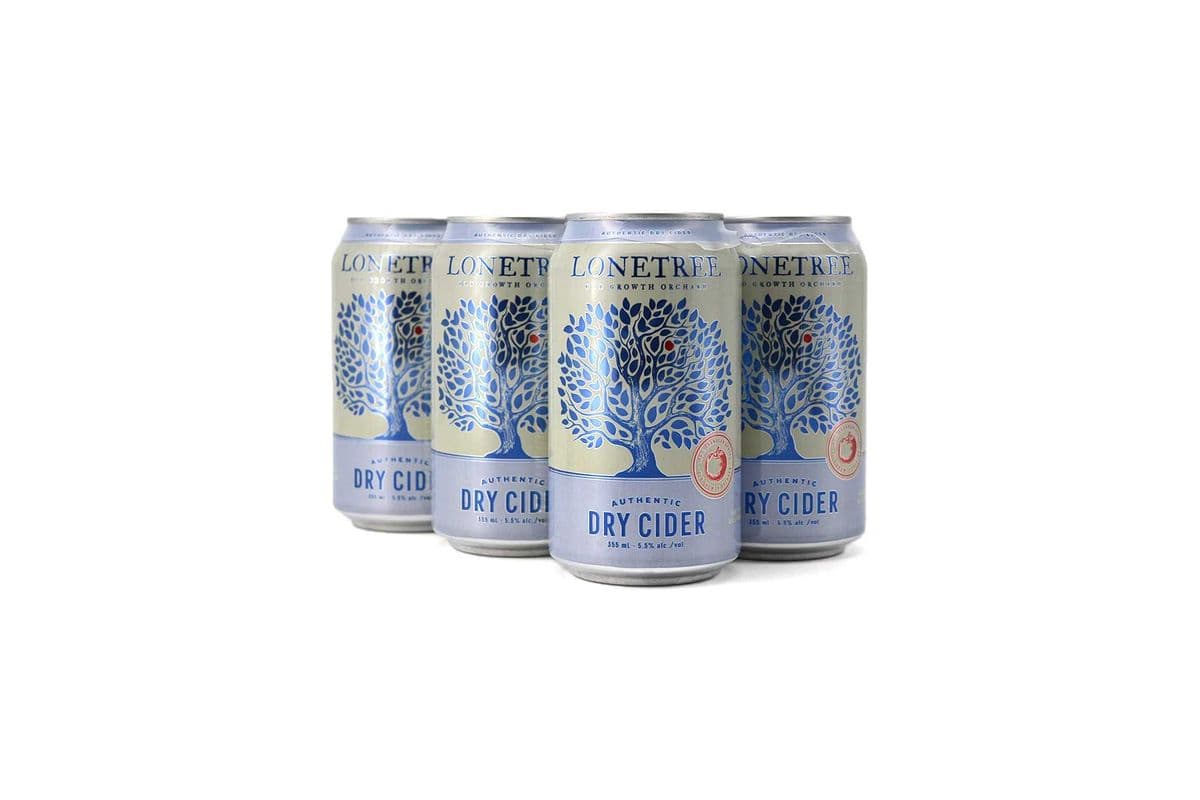 Lonetree Authentic Dry Cider (6 Pack) (1 x 355ML)