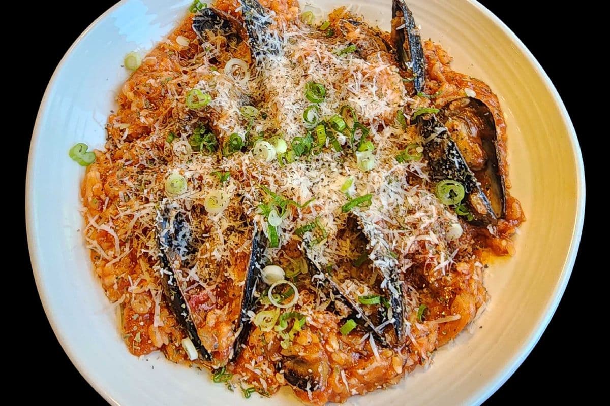Seafood Tomato Risotto