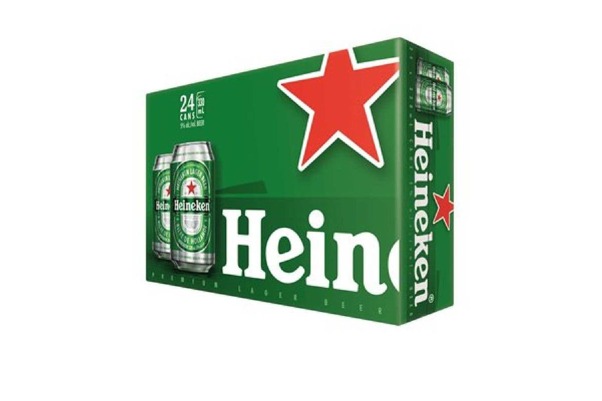 Heineken Lager (24 Pack Cans) (24 x 330 ml Cans)