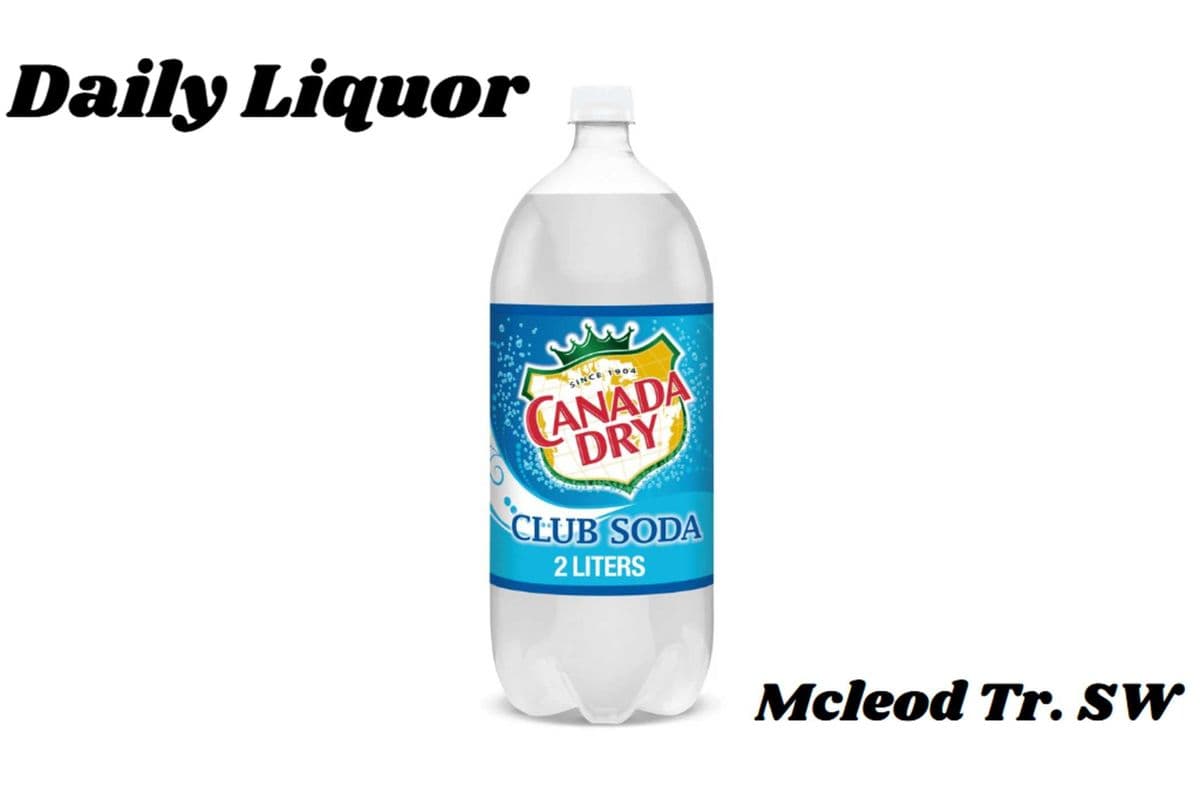 CANADA DRY CLUB SODA 2L (2L) (0 Cal)