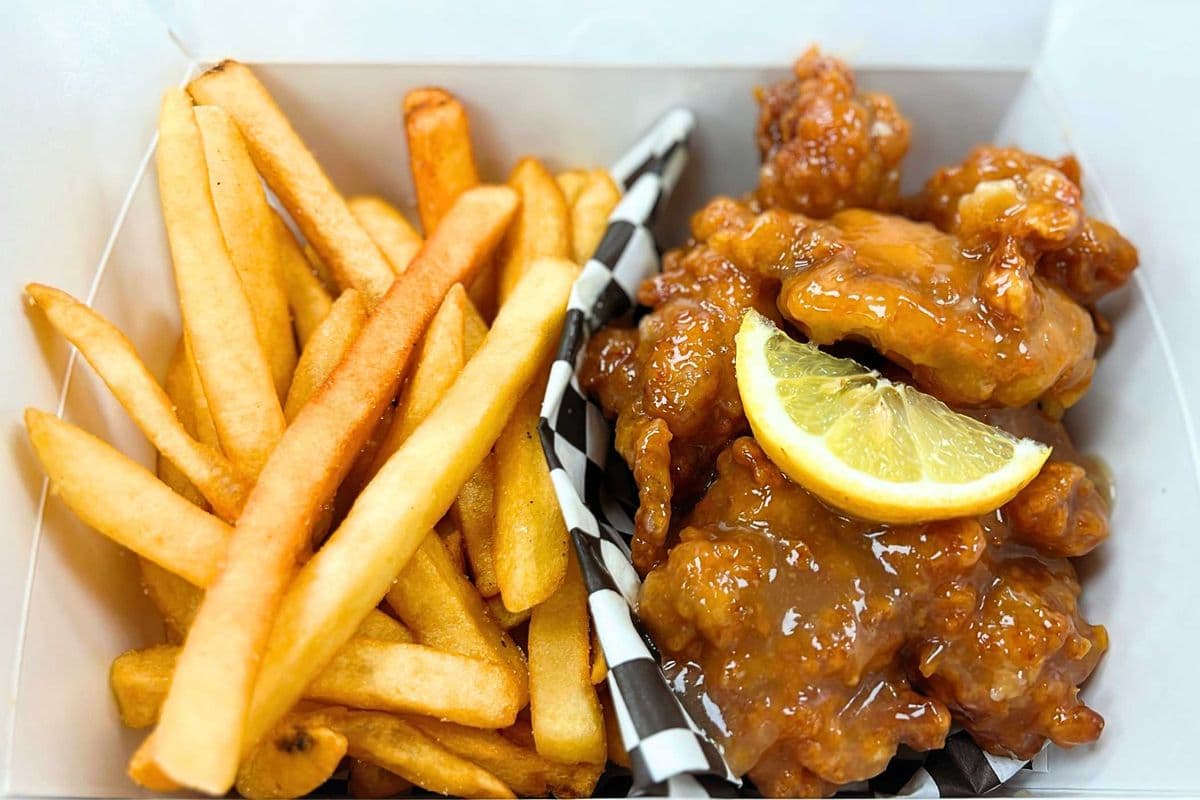 Half size Honey Garlic Fried Chicken