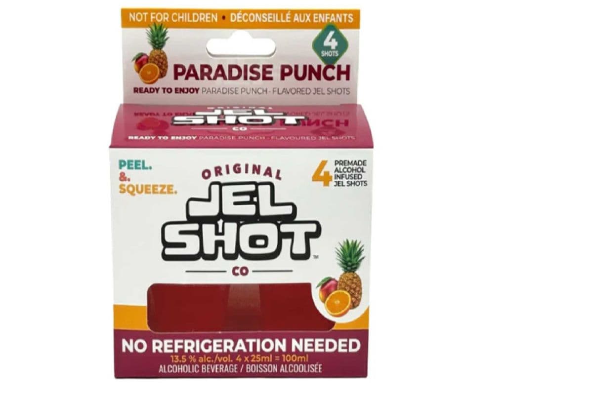 Jel Shot Paradise Punch (4 x 25 ml)