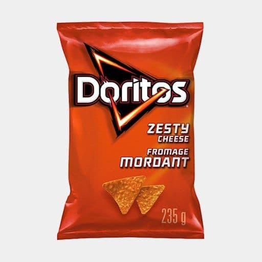 Doritos - Fromage mordant / Doritos - Zesty Cheese